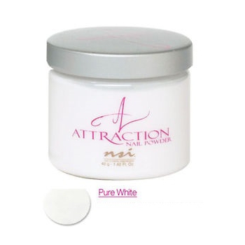 NSI Puder Attraction Pure White - biały 40g 